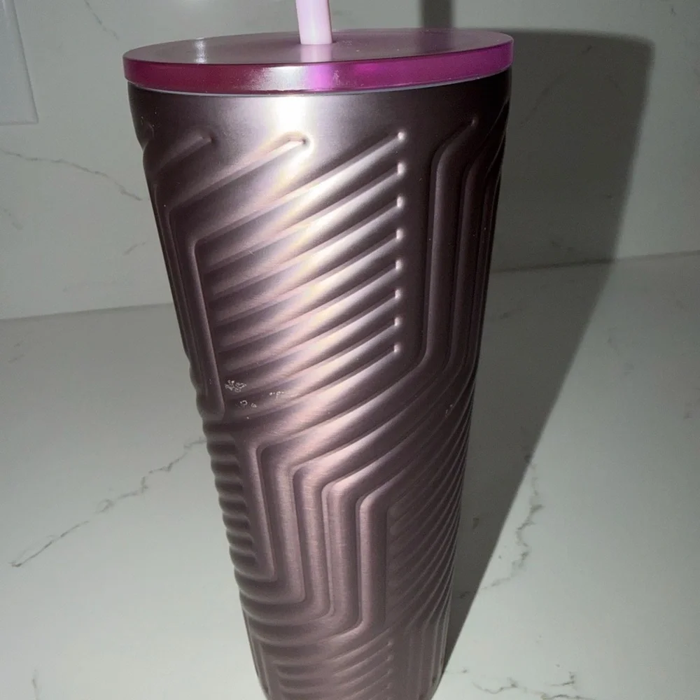 Starbucks Metallic Pink Tumbler
